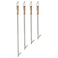 thumbnail image 2 of Coghlan s Fire Poker 1577 Extensible de 17 à 30 Pouces de Longueur; Acier Chromé; avec Poignée en Bois; Simple, 2 of 4