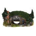 thumbnail image 2 of Pequeño Adorno De Acuario, Resina, Forma De Castillo, Paisaje, , Decoración Para , Accesorios Para Betta, Cueva Sunnimix Paisajismo creativo de acuario, 2 of 8