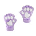 thumbnail image 1 of Guantes sin dedos para mujer Guantes de gato Guantes cálidos de felpa sintética Guantes de gato bonitos para los dedos Guantes de invierno para cosplay Equipamiento para deportes de invierno, 1 of 5