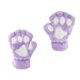 thumbnail image 1 of Guantes bonitos de pata de gato de piel sintética - media mano, cálidos para invierno, para mujeres/niñas, para enviar mensajes/escribir/uso diario, 1 of 5