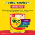 thumbnail image 3 of NIDO Kinder 1+ Powder Beverage Mix, Immunity Toddler Milk with Vitamins A, C, D, Iron to Support Growth, 28.2 oz Canister, 3 of 14