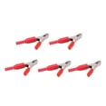 thumbnail image 4 of Battery Charger Clips, 40A 5PCS/Set Heavy Duty Jumper Clamp Conductive Soldering  For Hardware Electronics Computers Red,Black, 4 of 8