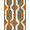 Burnt Orange Gray Bone, Pattern 11, variant on ODIKA 8'x10' Washable Area Rug Tone Earthy Abstract Vintage Balanced Shapes Contemporary Terracotta for Living Room, Under Sectional, Family , Durable, Non-Slip