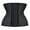 Black 25 Steel Bones, variant on YIANNA Short Torso Waist trainer corset for Weight loss Sports Workout Hourglass Body Shaper Cincher Tummy Control Black-XL