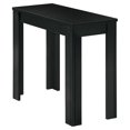 thumbnail image 1 of Mesa auxiliar decorativa Monarch Specialties de roble negro, 1 of 2