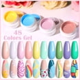 thumbnail image 3 of 8ml Gel Esmalte De Uñas Colorido Pintura Arte Vernis Semi Permanente Brillo UV Top Capa Manicura, 3 of 4