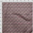 thumbnail image 4 of oneOone Cotton Flex Light Brown Fabric Floral Dress Material Fabric Print Fabric By The Yard 40 Inch Wide, 4 of 4