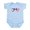 Sky Blue, variant on CafePress - Filipino American Hearts Body Suit - Baby Light Bodysuit, Size Newborn - 24 Months