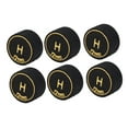 thumbnail image 1 of Pool Cue Tips, 6pcs 12mm PU Pool Billiard Cue Tips Pool Stick Tips Pool Cue Tip Lightweight and Portable for Billiards Games, Homes, 1 of 7