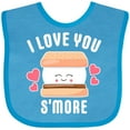 thumbnail image 3 of Inktastic I Love You Smore with Cute Food Valentine Girls Baby Bib, 3 of 4