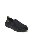 thumbnail image 5 of Dearfoams Cozy Comfort Men's Perforated Microsuede Moc Toe Closed Back Slippers, 5 of 5