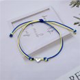 thumbnail image 4 of Pulsera de mujer, pulsera trenzada de cuerda hecha a mano, pulsera ajustable, regalo de joyería de amistad de amor, rayón 2 piezas JAMW Sencillez, 4 of 5