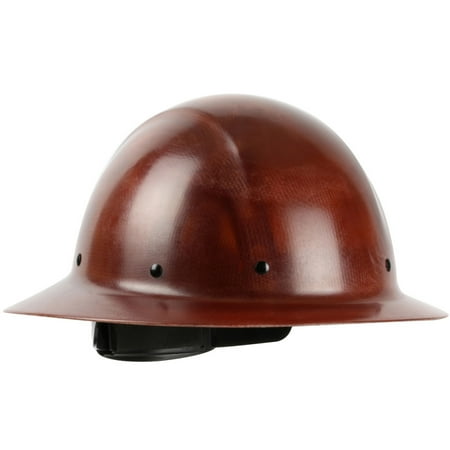 

Protective Industrial Products Pip Dynamic Wolfjaw Hard Hat Natural Brown Full Brim Smooth Dome