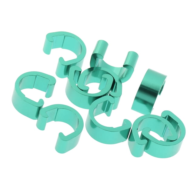 10 Piezas Cable de Bicicleta Abrazadera Hebil Sunnimix Clip para cable de bicicleta C