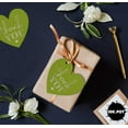 thumbnail image 6 of Inkdotpot Pack Of 50 Real Silver Foil Paper Tags Thank You Bridal Shower-Baby Shower-Retirement-Wedding-Birthday Favor Hang Tags, 6 of 8