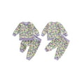 thumbnail image 2 of BemeyourBBs Toddler Baby Girl Boy Mardi Gras Outfit Carnival Spring Fall Winter Clothes Camouflage Long Sleeve Sweatshirt with Pants Set, 2 of 9