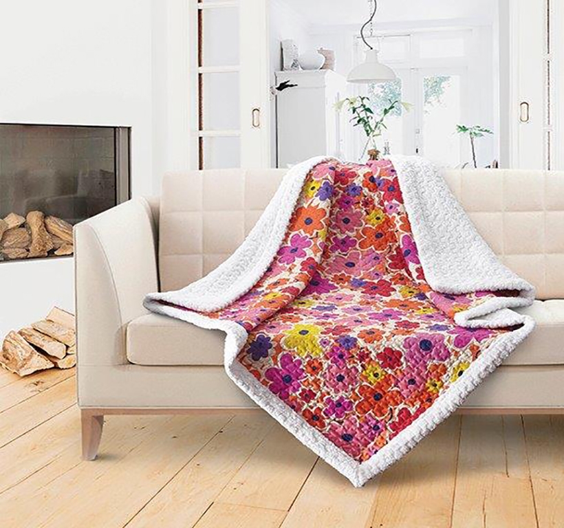 SnugglySoft by Ben&Jonah Ultra Plush Extra Thick Quilted Throw Blanket
