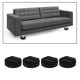 thumbnail image 4 of res de cama ajustables / res de muebles (juego de 4) res res de alta resistencia Sunnimix Elevadores de cama, 4 of 8