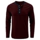thumbnail image 5 of Camisas de Hombre Camisas de Manga Larga Jersey Con Botón Fondo de Cuello Redondo Top Odeerbi  ODB176038, 5 of 6