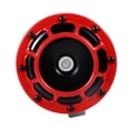 thumbnail image 2 of Bocina eléctrica de 12 V para rejilla de coche, tono alto, compacta y potente, color rojo, 2 of 13
