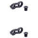 thumbnail image 4 of Advancent Kit extensor de suspensión de aluminio profesional de riesgo, convertidor de ranura a prueba de herrumbre, colgador de volante, Negro 2Conjunto, 4 of 6