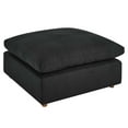 thumbnail image 2 of Modway Commix Down Filled Overstuffed Ottoman in Black, 2 of 8