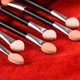 thumbnail image 2 of Pincel de esponja para sombra de ojos, pinceles de maquillaje para ojos, aplicador de sombra de ojos, pinceles de esponja multifuncionales de doble punta, herramientas de maquillaje, 10 piezas, 2 of 5