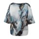 thumbnail image 3 of Gibobby Playera&nbsp;Moda Blusa holgada bohemia de verano para mujer, blusa de talla grande con hombros descubiertos y estampado Floral para mujer（Blanco， S), 3 of 5