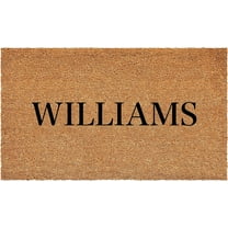 Calloway Mills 111573048 Bold Williams Personalized Doormat 30" x 48"