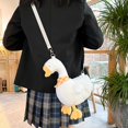 thumbnail image 5 of Jiibva Plush Duck Shoulder Bag Cute Stuffed Backpack Adult Decor Accessories Purse Duck Crossbody Bags Cartoon Messenger Bag for individual(s) Women, 5 of 7