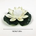 thumbnail image 4 of Likrtyny LED Impermeable Flotante Lotus Lámpara Piscina (blanco), 4 of 9