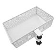 thumbnail image 1 of Hidden Under Desk Storage Basket White Fixed, 1 of 5