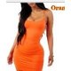 thumbnail image 1 of Minivestido Sexy con tirantes finos para mujer, vestido ceñido al cuerpo, camisola de color liso negro y blanco, vestido de verano para fiesta y Club, 1 of 7