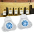 thumbnail image 6 of Wet and Dry Urinals - Splash Pads Scented Urinal Filter Triangular Model Splash Guards Deodorant Toilet Bathroom Office Stadium School Splash Guards Deodorant Fixtures, 6 of 9