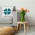 thumbnail image 5 of Simply Daisy 26 inch Lucky Clover St. Patrick's Day Decorative Throw Pillow, 5 of 5