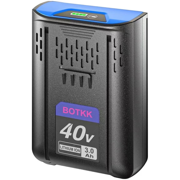 BOTKK 3Ah Replacement Lithium-Ion Battery for Kobalt 40v Battery 2Ah KB240-06 KB240C-06 KB2540C-06 for Kobalt 40V Leaf Blower and Weed Eater