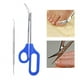 thumbnail image 5 of Juego de herramientas para uñas de pedicura - Juego de herramientas para uñas de pedicura de acero inoxidable Tijeras para uñas de mango largo + Lima para uñas, 5 of 5