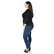 thumbnail image 2 of Blusa De Hilos Brillantes Roman Fashion Talla Extra 5108 Negro, 2 of 7