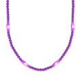 thumbnail image 1 of Opaque Round Still Light No Flash Purple Beads, 1 of 1