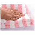 thumbnail image 4 of Velvet Coral Bath Towel Set Quick Dry Beach Towel 2 Piece Set Light Pink, 4 of 4