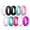 #4, variant on Silicone Wedding Ring for Women: 10 Pack 5.7mm Width Silicone Rubber Wedding Engagement Bands Valentine's Day Christmas Gift, Size 4 - Exercise