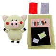 thumbnail image 2 of Kit de Fieltro para Manualidades de Fieltro Hecho para Almohada Ciervo Oso Muñeca Patchwork, 2 of 9
