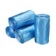 thumbnail image 1 of Bolsas de basura pequeñas de plástico azul Uxcell de 0.5 galones 11.81 pulgadas 6 rollos 180 cuentas, 1 of 5