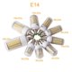 thumbnail image 3 of Bombillas LED de maíz para el hogar, ampolla de lámpara blanca superbrillante, reemplazo de 50W, incandescente, E27, E12, B22, CA 220V, 5 unidades, 3 of 4