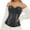 Black, variant on Corset for Women Versatile Sequin Overbust Corset Sculpting Smooth Bustier Comfort Fit Plus Size Corset