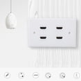 thumbnail image 1 of Panel Mount,  Patch Panel, Flexible Lightweight Durable For  Panel  Head, 1 of 8