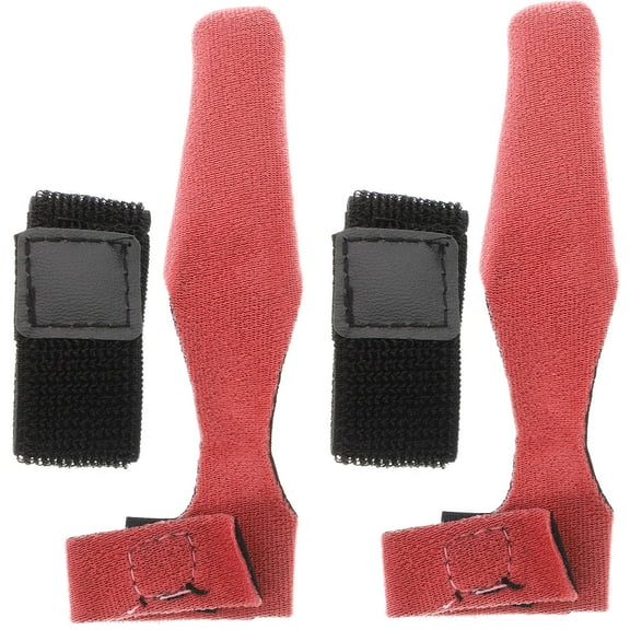 HONMEET 2-Pack Red Fishing Rod Sleeves Outdoor Pole Covers Protective Cases for Fishing Gear Storage and Transport
