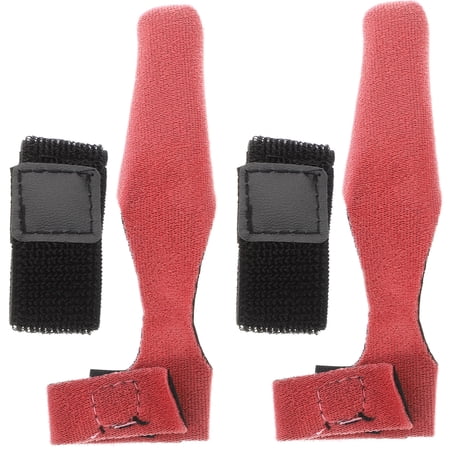 NICERIO 2Sets Outdoor Red Fishing Pole Sleeve Fishing Rod Cover for Easy Carry