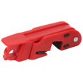 thumbnail image 1 of Circuit Breaker Lockout Standard Single Double Toggles PA Nylon Red 20mm Clamp Size for Industry Home, 1 of 5