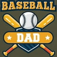 thumbnail image 3 of CafePress - Baseball Dad T Shirt - Men's Classic Graphic Cotton T-Shirt, 3 of 4